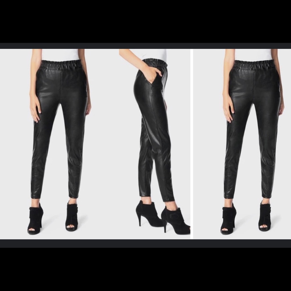 Joe’s Jeans Faux Leather Black Pant